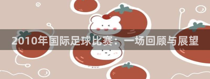 世界杯预选赛赛程表：2010年国际足球比赛：一场回顾与展望